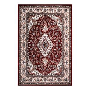 Kurzflorteppich Isfahan I Kunstfaser - Rot - 160 x 230 cm