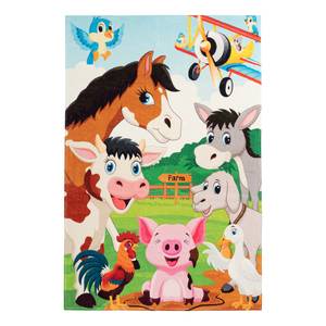 Kindervloerkleed My Juno Farm polyester - meerdere kleuren - 120 x 170 cm