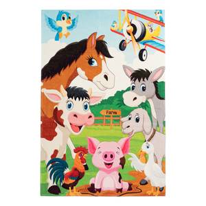 Kinderteppich My Juno Farm Polyester - Mehrfarbig - 160 x 230 cm
