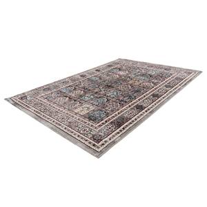 Laagpolig vloerkleed Isfahan III polyester - Grijs - 120 x 170 cm