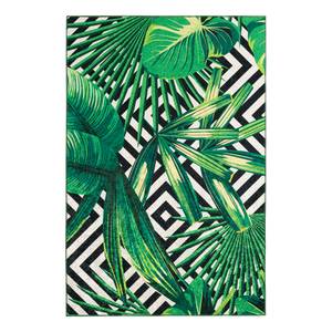 Laagpolig vloerkleed Exotic V chenille - Groen - 160 x 230 cm