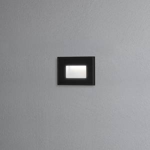 LED-wandlamp Chieri I transparant glas/aluminium - 14 lichtbronnen