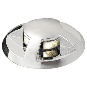 Inbouwlamp Loulle V acrylglas - 3 lichtbronnen