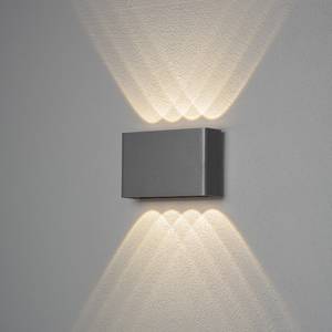 LED-wandlamp Chieri IV Zwart