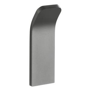 Patères Uno Montella (lot de 2) Aluminium - Gris