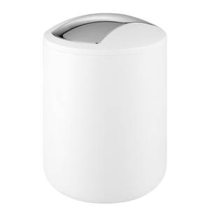 Poubelles Brasil II 6,2L (lot de 2) Blanc - Matière plastique