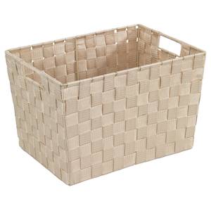 Corbeilles Adria I (lot de 2) Matière plastique - Beige - 35 x 22 cm