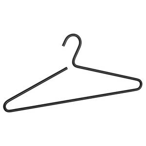 Kleerhangers Lux (set van 5) aluminium - Zwart