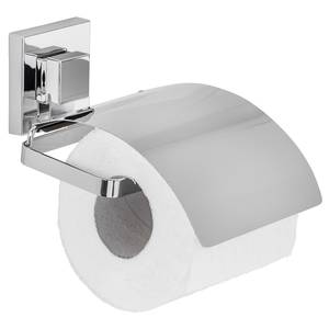 WC-Set Quadro (2-teilig) Edelstahl / Kunststoff - Silber