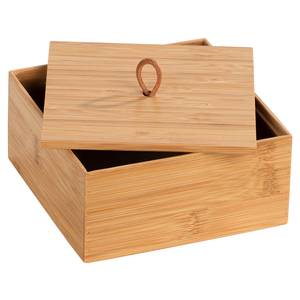 Bamboe-box Terra VI (set van 3) bamboe - bruin