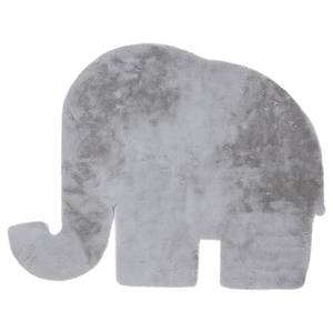 Kinderteppich My Luna Elefant Soft Mikropolyester - Silber
