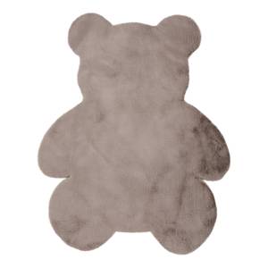 Tapis enfant My Luna Ourson Micropolyester souple - Taupe