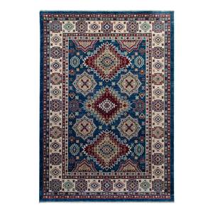 Orientteppich Ornament 1354 Polyester - Seidenoptik - Blau - 240 x 340 cm