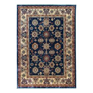 Orientteppich Ornament 1349 Polyester - Seidenoptik - Blau - 200 x 300 cm