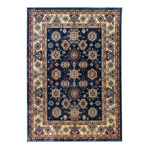 Tapis oriental Ornament 1349 Polyester - Aspect soie - Bleu - 160 x 240 cm