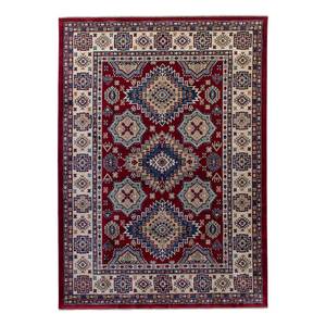 Tapis oriental Ornament 1354 Polyester - Aspect soie - Rouge - 160 x 240 cm