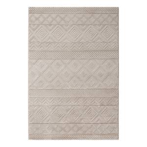 Laagpolig vloerkleed Luxury 6100 polyester - Licht beige - 80 x 150 cm