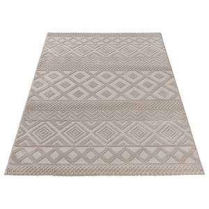 Kurzflorteppich Luxury 6100 Polyester - Hellbeige - 200 x 290 cm