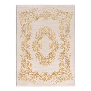 Laagpolig vloerkleed Lara 705 polyester - goudkleurig/beige - 160 x 230 cm