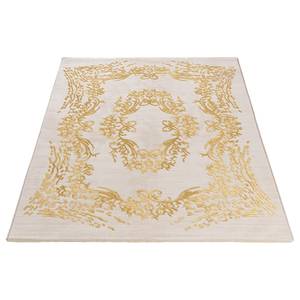 Laagpolig vloerkleed Lara 705 polyester - goudkleurig/beige - 160 x 230 cm