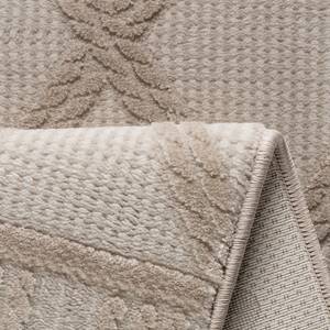 Kurzflorteppich Luxury 6200 I Polyester - Beige - 80 x 300 cm