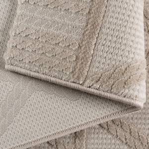 Kurzflorteppich Luxury 6200 I Polyester - Beige - 80 x 300 cm