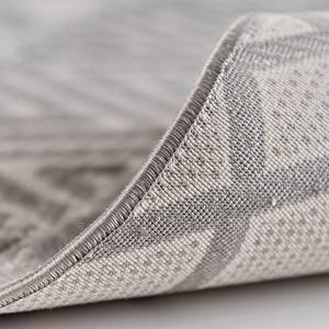 Laagpolig vloerkleed Luxury 6200 II polyester - grijs - 80 x 150 cm
