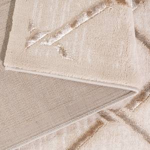 Laagpolig vloerkleed Lara 700 polyester - beige - 80 x 150 cm