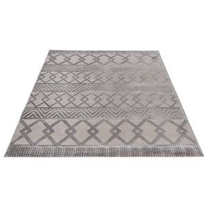 Laagpolig vloerkleed Luxury 6200 II polyester - grijs - 160 x 230 cm