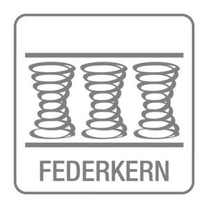 Polsterhocker Powder Flachgewebe - Flachgewebe Shina: Grau - Eiche Hell