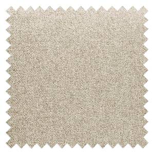 Polsterhocker Powder Flachgewebe - Flachgewebe Shina: Beige - Schwarz