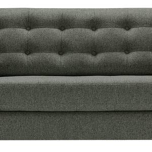 Sofa Powder (2-Sitzer) Flachgewebe - Flachgewebe Shina: Grau - Schwarz