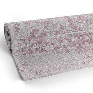 Tapis Carina IV Coton / Polyester - Rose vieilli / Gris - 120 x 170 cm