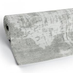 Kurzflorteppich Carina II Baumwolle / Polyester - Grau - 80 x 150 cm