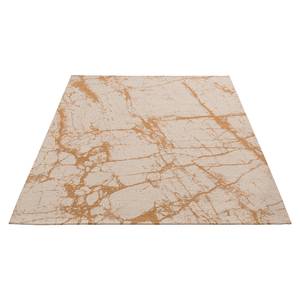 Kurzflorteppich Carina V Baumwolle / Polyester - Beige - 160 x 230 cm