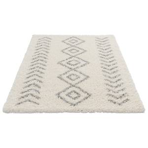 Shaggy Ethno 8685 Polypropylen - Grau / Creme - 120 x 170 cm