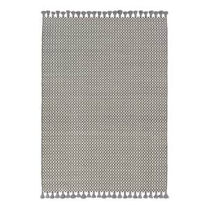 Teppich Insula Wolle - Grau - 140 x 200 cm