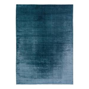 Vloerkleed Aura geweven stof - Donkerblauw - 200 x 300 cm