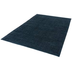 Tapis Aura Tissu - Bleu foncé - 140 x 200 cm