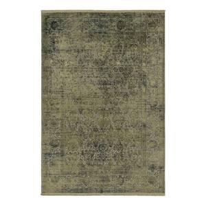 Tapis Velvet IV Tissu mélangé - Vert olive - 200 x 290 cm