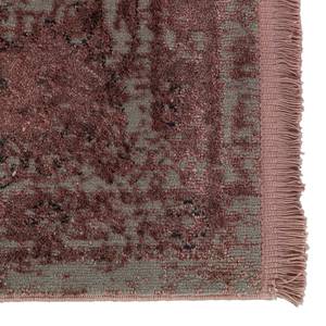 Vloerkleed Velvet V textielmix - oudroze - 140 x 200 cm