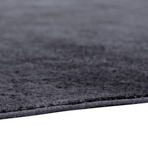 Tapis Velvet III Tissu mélangé - Gris foncé - 160 x 230 cm