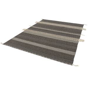 Tapis Botana III Laine - Gris foncé - 170 x 240 cm