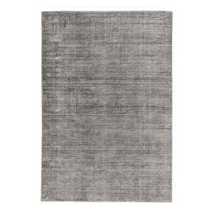 Vloerkleed Alessa geweven stof - Zilver - 140 x 200 cm