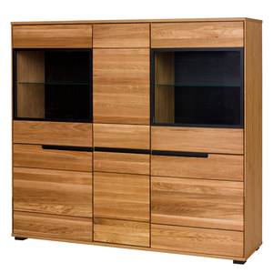 Highboard Loray II deels massief eikenhout