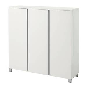 Schoenenkast Salea III Wit - Breedte: 125 cm