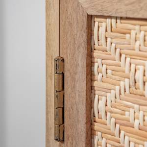 Highboard Rumilly Rattangeflecht / Mango massiv