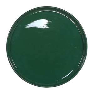 Bijzettafel Payzac III metaal - groen/goudkleurig