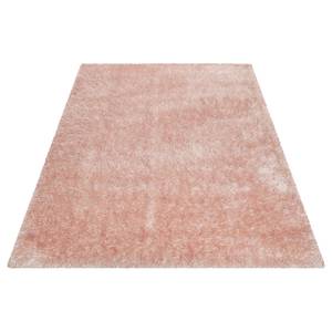 Teppich Shiny Touch II Polyester - Rosa - 80 x 150 cm