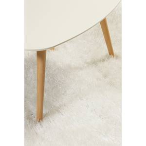 Tapis Shiny Touch II Polyester - Blanc - 120 x 170 cm